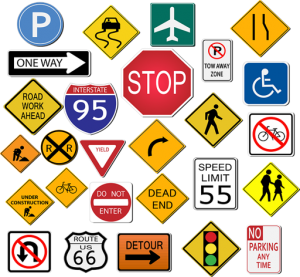 warning signs driving